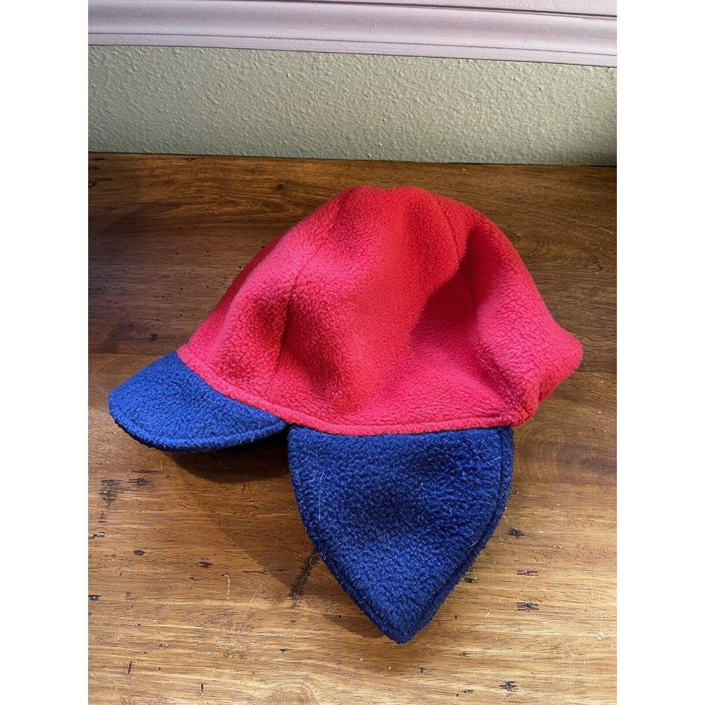 Columbia Vintage 90s hat fleece ear flaps mens small Medium
